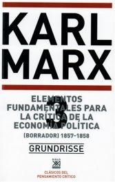 ELEMENTOS 3 FUND. CRITICA ECONOMIA POLITICA | 9788432302237 | MARX, KARL