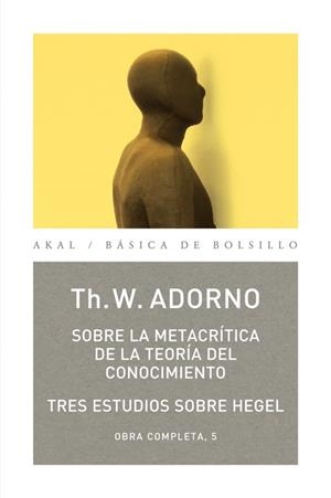 ADORNO COMP. 5 SOBRE METACRITICA TEORIA | 9788446016816 | ADORNO, THEODOR W.