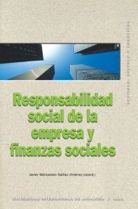 RESPONSABILIDAD SOCIAL DE LA EMPRESA Y FINANZAS SOCIAL | 9788446022633 | IBAÑEZ JIMENEZ, JAVIER WENCESLAO