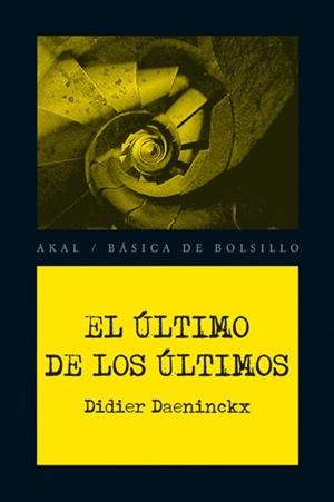 ULTIMO DE LOS ULTIMOS | 9788446028369 | DAENINCKX, DIDIER
