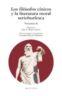 FILOSOFOS CINICOS Y LITERATURA MORAL SERIOBURLESCA 2 | 9788446030119