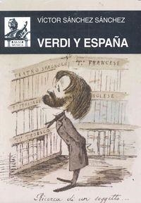 VERDI Y ESPAÑA | 9788446040170 | SANCHEZ SANCHEZ, VICTOR