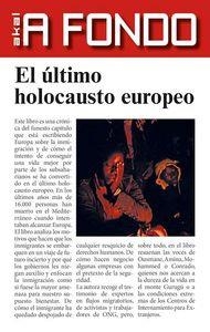 ÚLTIMO HOLOCAUSTO EUROPEO, EL | 9788446041054 | HIDALGO ARENAS, SUSANA