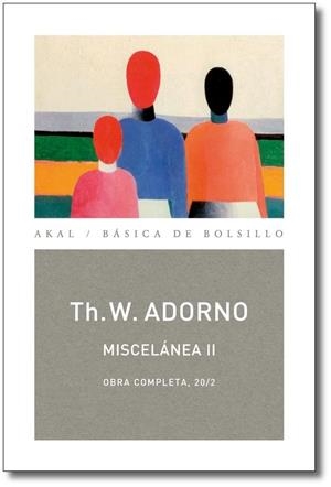 OBRA COMPLETA ADORNO LOTE CULTURA Y SOCIEDAD | 9788446041207 | ADORNO, THEODOR W.