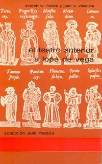 TEATRO ANTERIOR A LOPE DE VEGA | 9788470080333 | VALENCIA