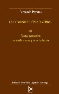 COMUNICACION NO VERBAL III | 9788470902826 | POYATOS, FERNANDO