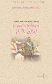 HISTORIA POLITICA 1939-2000 | 9788470903199 | MARIN / MOLINERO / YSAS