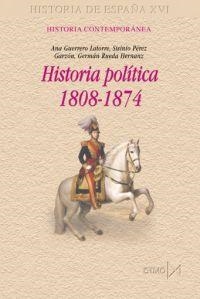 HISTORIA POLITICA 1808-1874 | 9788470903212 | GUERRERO / PEREZ / RUEDA