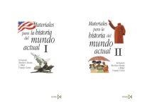 MATERIALES PARA HISTORIA DEL MUNDO ACTUAL (2 VOLS) | 9788470904837 | MARTINEZ RUEDA / URQUIJO GOITIA