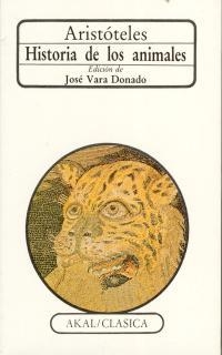 HISTORIA DE LOS ANIMALES | 9788476004029 | ARISTOTELES
