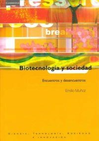 BIOTECNOLOGIA Y SOCIEDAD | 9788483232514 | MUÐOZ