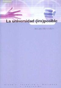 UNIVERSIDAD (IM)POSIBLE | 9788483232996 | MARCOVITCH