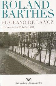 GRANO DE LA VOZ | 9789871220069 | BARTHES, ROLAND