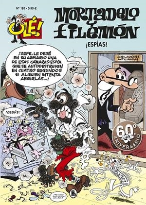 OLÉ MORTADELO 195 : ¡ESPÍAS! | 9788402421937 | IBÁÑEZ, FRANCISCO