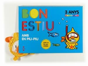 BON ESTIU AMB EN PIU-PIU 3 ANYS | 9788466129237 | EQUIP EDITORIAL CRUÏLLA,