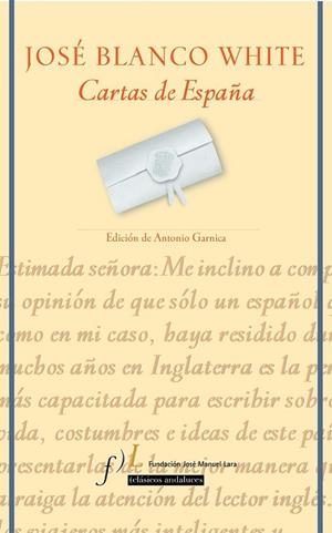 CARTAS DE ESPAÑA | 9788496152311 | BLANCO WHITE, JOSÉ MARÍA