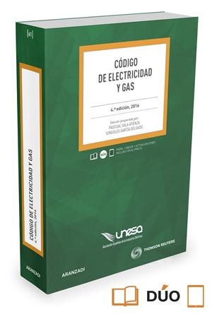 CÓDIGO DE ELECTRICIDAD Y GAS [ED. 2016] | 9788490985670 | GARCÍA DELGADO, SONSOLES/SALA ATIENZA, PASCUAL