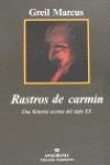 RASTROS DE CARMÍN | 9788433913654 | MARCUS, GREIL
