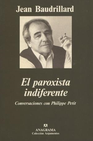 PAROXISTA INDIFERENTE, EL | 9788433905598 | BAUDRILLARD, JEAN