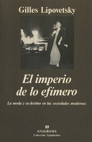 IMPERIO DE LO EFÍMERO, EL | 9788433913289 | LIPOVETSKY, GILLES