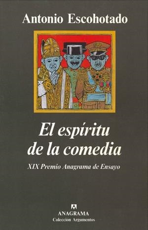 ESPÍRITU DE LA COMEDIA, EL | 9788433913487 | ESCOHOTADO, ANTONIO