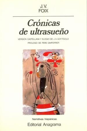 CRÓNICAS DE ULTRASUEÑO | 9788433917379 | FOIX, J. V.