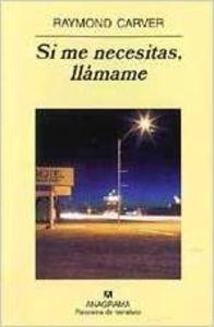 SI ME NECESITAS, LLÁMAME | 9788433969347 | CARVER, RAYMOND