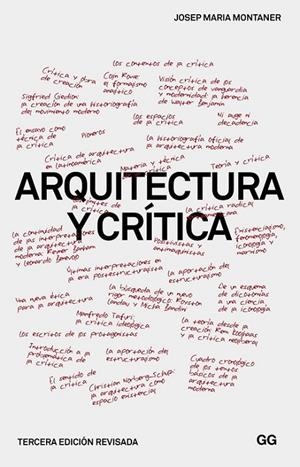 ARQUITECTURA Y CRÍTICA | 9788425227097 | MONTANER, JOSEP MARIA