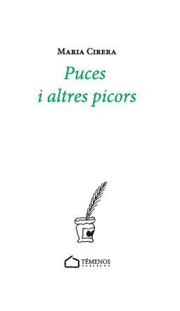PUCES I ALTRES PICORS | 9788494678035 | CIRERA DELGADO, MARIA
