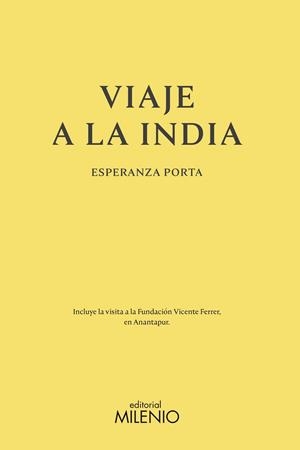 VIAJE A LA INDIA | 9788497437974 | PORTA, ESPERANZA