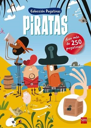 COLECCIÓN PEGA & COLOREA PIRATAS | 9788467587821 | BRANDARIZ MONTESINOS, GABRIEL / PÉREZ GUTIÉRREZ, CAROLINA