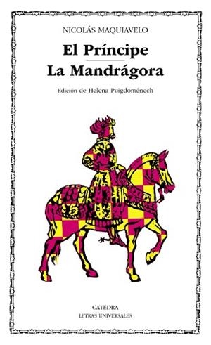 PRÍNCIPE, EL / LA MANDRAGORA | 9788437605135 | MAQUIAVELO, NICOLAS