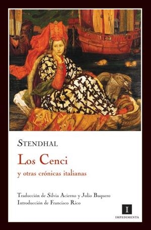 CENCI Y OTRAS CRONICAS ITALIANAS, LOS | 9788493592790 | STENDHAL