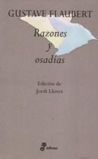 RAZONES Y OSADIAS | 9788435091336 | FLAUBERT, GUSTAVE