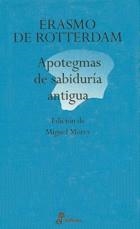 APOTEGMAS DE SABIDURÍA ANTIGUA | 9788435091398 | DE ROTTERDAM, ERASMO
