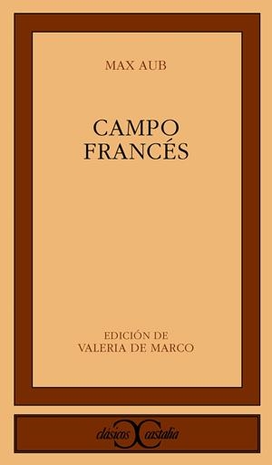 CAMPO FRANCÉS | 9788497402439 | AUB, MAX / DE MARCO, VALERIA