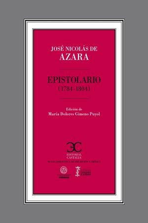 EPISTOLARIO (1784-1804) | 9788497402934 | DE AZARA, JOSÉ NICOLÁS
