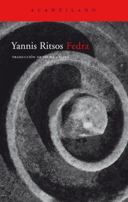 FEDRA | 9788496489912 | RITSOS, YANNIS