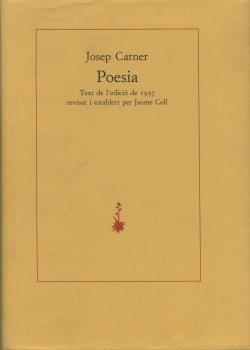 CARNER POESIA | 9788477270959 | CARNER, JOSEP