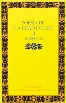 POESÍA DE LA EDAD DE ORO. BARROCO | 9788497408004 | DIVERSOS AUTORS