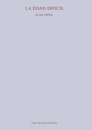 EDAD DIFÍCIL, LA | 9788487101151 | PEÑA, JUAN