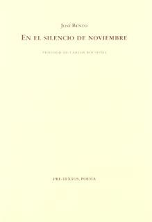 EN EL SILENCIO DE NOVIEMBRE | 9788481913033 | BENTO, JOSÉ