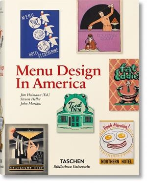 MENU DESIGN IN AMERICA | 9783836520294 | HEIMANN, JIM