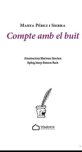 COMPTE AMB EL BUIT | 9788494921148 | PÉREZ I SIERRA, MARTA