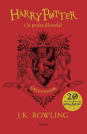 HARRY POTTER I LA PEDRA FILOSOFAL (GRYFFINDOR) | 9788417016678 | ROWLING, J. K.