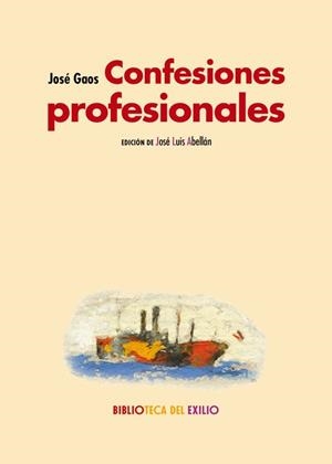 CONFESIONES PROFESIONALES | 9788417550134 | GAOS, JOSE