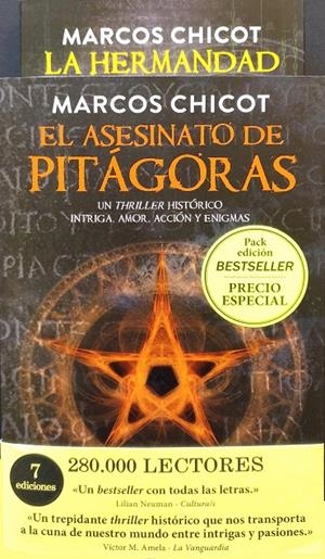 PACK REGALO EL ASESINATO DE PITÁGORAS Y LA HERMANDAD | 9788416634644 | CHICOT, MARCOS