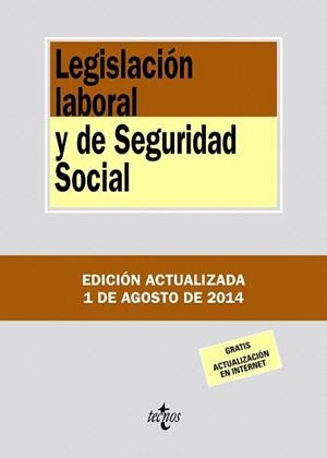 LEGISLACIÓN LABORAL Y DE SEGURIDAD SOCIAL (ED. 2014) | 9788430962396 | RODRÍGUEZ-PIÑERO, MIGUEL / OJEDA AVILÉS, ANTONIO / FERNÁNDEZ LÓPEZ, Mª FERNANDA / GORELLI HERNÁNDEZ,