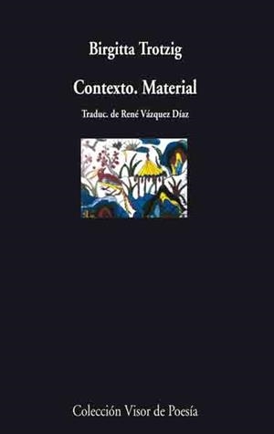 CONTEXTO. MATERIAL | 9788475225937 | TROTZIG, BIRGITTA