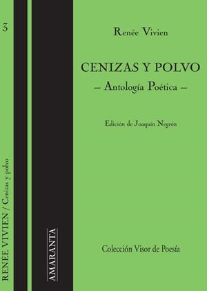 CENIZAS Y POLVO | 9788475228303 | VIVIEN, RENÉE